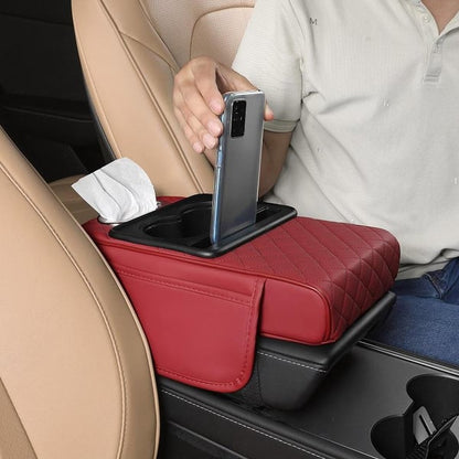 🔥LAST DAY 49% OFF🔥Multifunctional PU Leather Car Armrest Box Mat