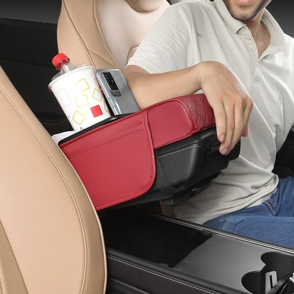 🔥LAST DAY 49% OFF🔥Multifunctional PU Leather Car Armrest Box Mat